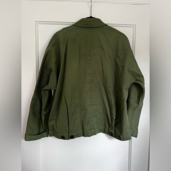 Madewell Drapey Pomeray Chore Jacket - Picture 5 of 9